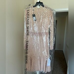 Tadashi Shoji Barron Pink Dress - 10
